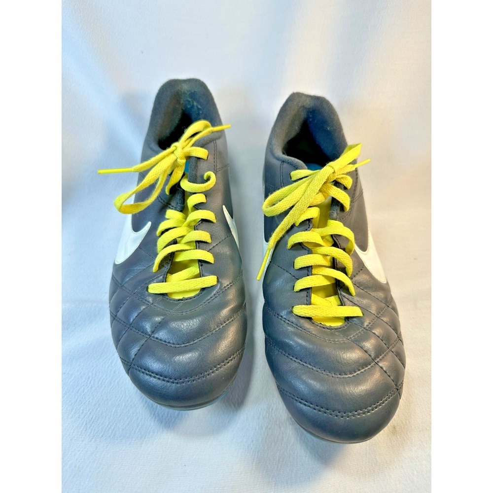 Nike Tiempo Legend IV Soccer Cleats Women's Size 8Bluish Black - Picture 2 of 8